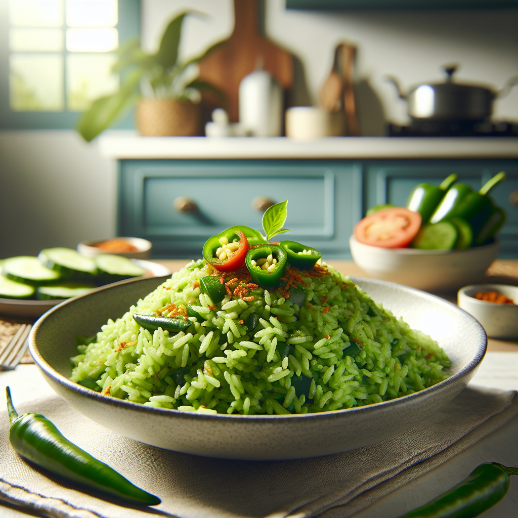 Resep Nasi Goreng Cabe Ijo yang Lezat dan Mudah Dibuat di Rumah