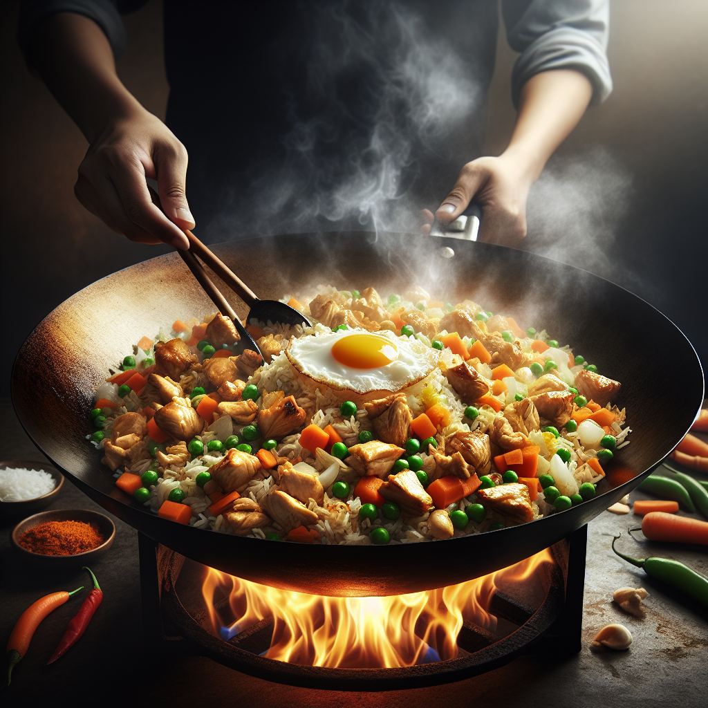 Resep Nasi Goreng Ayam: Cara Mudah Membuat Nasi Goreng Ayam Lezat